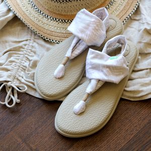 Sanuk White Sandals